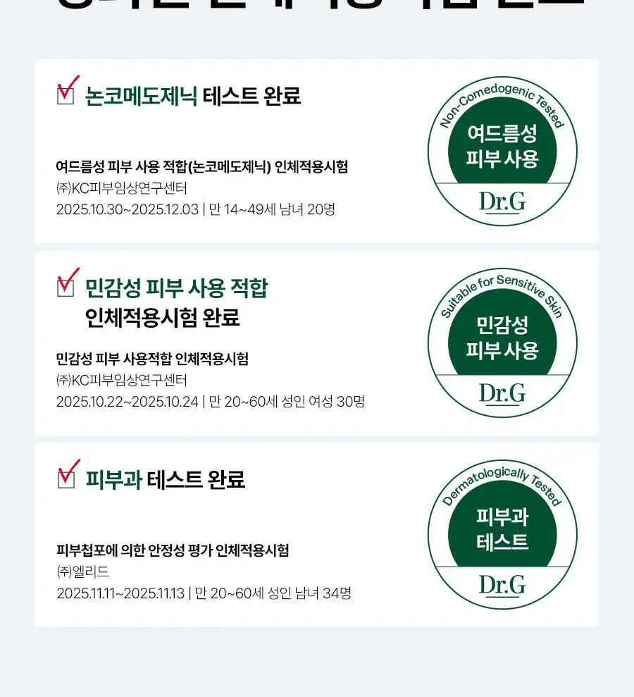 [NEW/쿨링진정] 닥터지 레드 블레미쉬 쿨 수딩 젤리 미스트 50ml 상세페이지 44